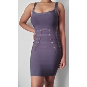 Bodycon bandage Dress, Size S, Purple (iri…